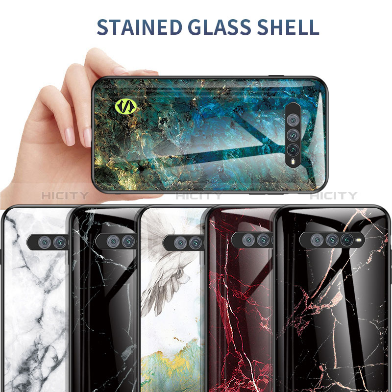 Custodia Silicone Gel Laterale Fantasia Modello Specchio Cover per Xiaomi Black Shark 4S 5G