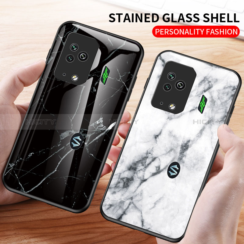 Custodia Silicone Gel Laterale Fantasia Modello Specchio Cover per Xiaomi Black Shark 5 Pro 5G