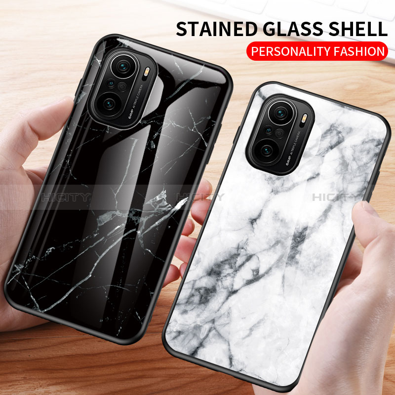 Custodia Silicone Gel Laterale Fantasia Modello Specchio Cover per Xiaomi Mi 11X Pro 5G