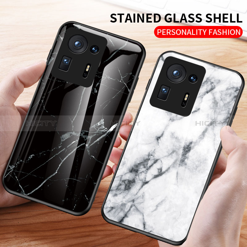 Custodia Silicone Gel Laterale Fantasia Modello Specchio Cover per Xiaomi Mi Mix 4 5G