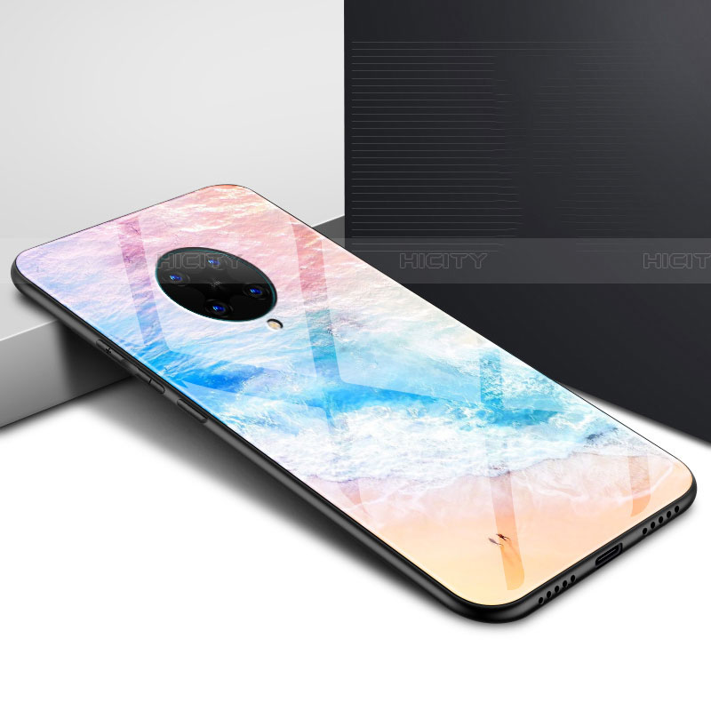 Custodia Silicone Gel Laterale Fantasia Modello Specchio Cover per Xiaomi Poco F2 Pro Colorato