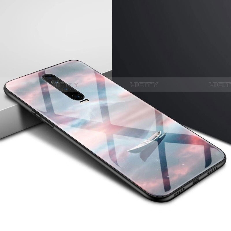 Custodia Silicone Gel Laterale Fantasia Modello Specchio Cover per Xiaomi Poco X2 Multicolore