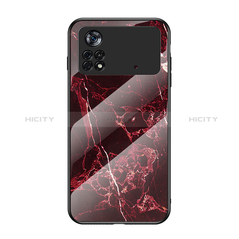 Custodia Silicone Gel Laterale Fantasia Modello Specchio Cover per Xiaomi Poco X4 Pro 5G