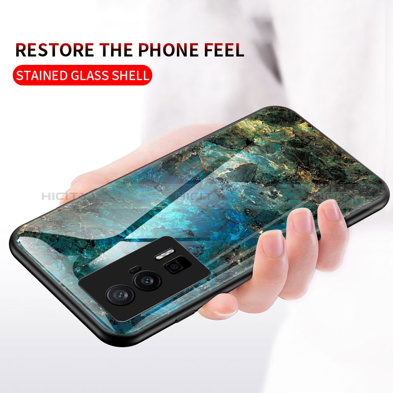 Custodia Silicone Gel Laterale Fantasia Modello Specchio Cover per Xiaomi Redmi K60 Pro 5G