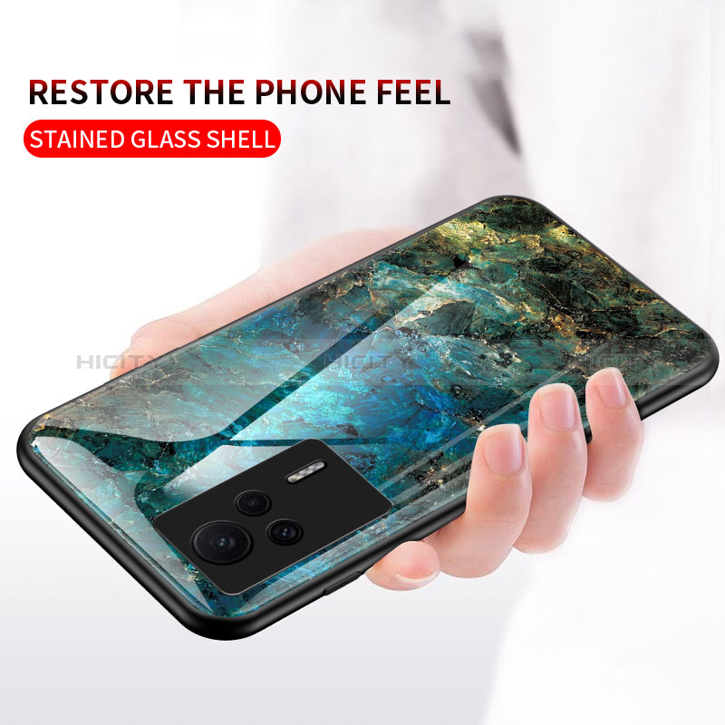 Custodia Silicone Gel Laterale Fantasia Modello Specchio Cover per Xiaomi Redmi K60E 5G