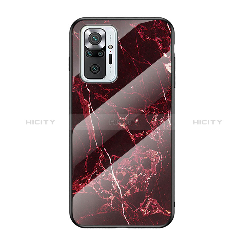 Custodia Silicone Gel Laterale Fantasia Modello Specchio Cover per Xiaomi Redmi Note 10 Pro 4G