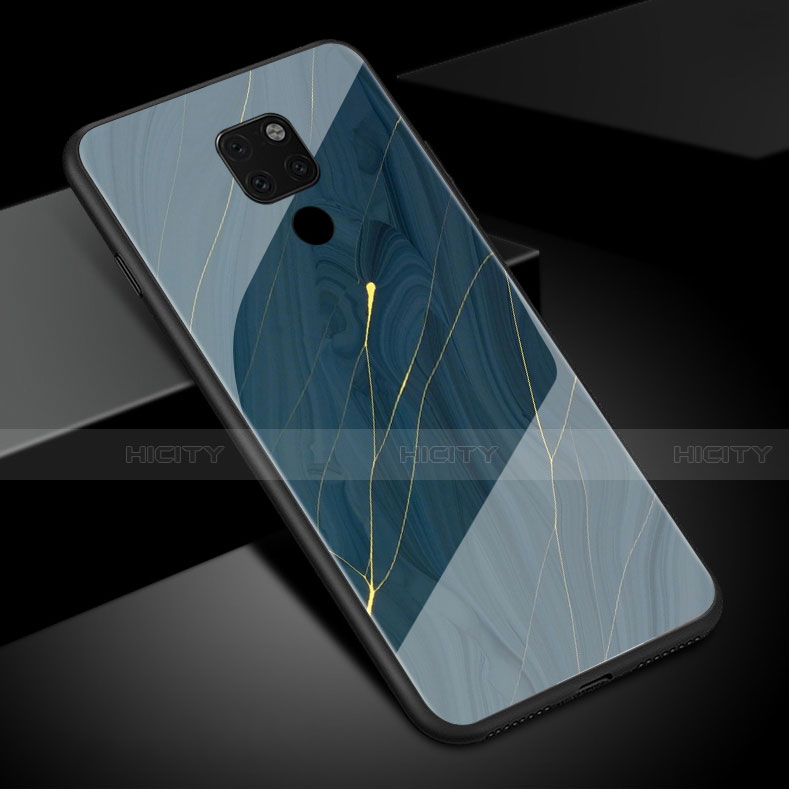 Custodia Silicone Gel Laterale Fantasia Modello Specchio Cover S01 per Huawei Mate 20