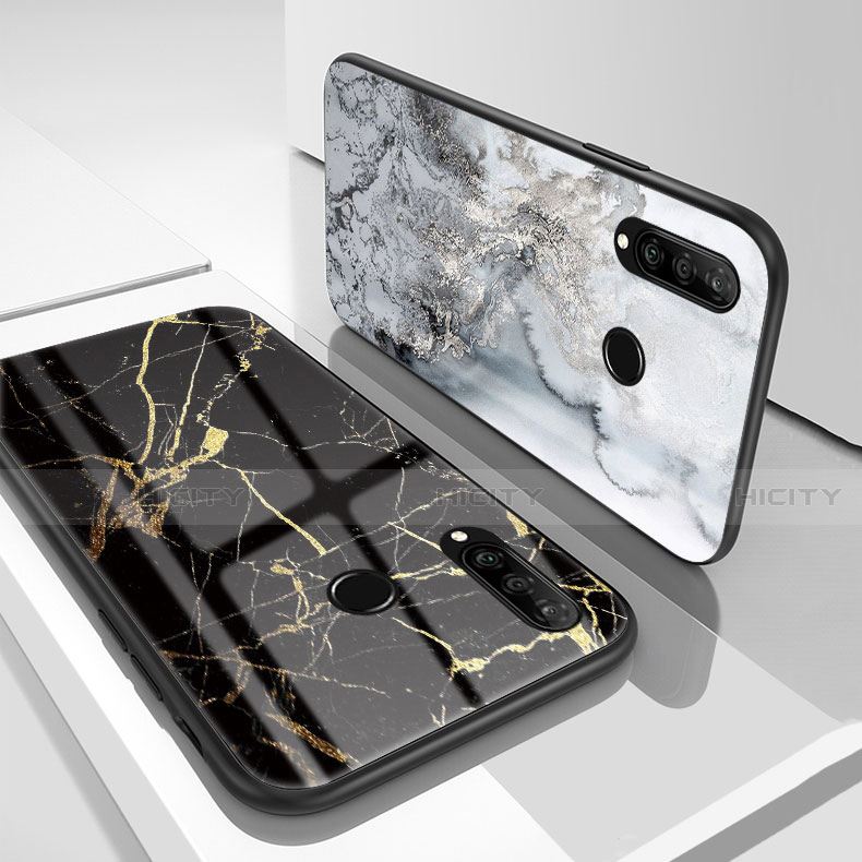 Custodia Silicone Gel Laterale Fantasia Modello Specchio Cover S01 per Huawei Nova 4e