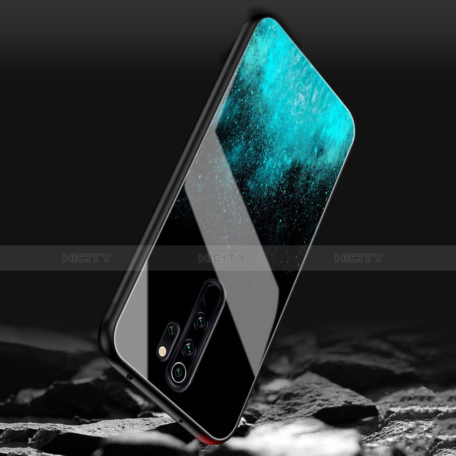 Custodia Silicone Gel Laterale Fantasia Modello Specchio Cover S02 per Xiaomi Redmi Note 8 Pro