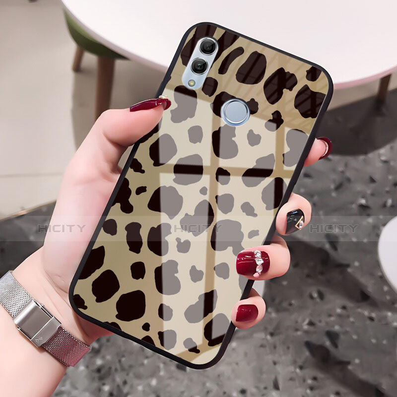 Custodia Silicone Gel Laterale Fantasia Modello Specchio Cover S03 per Huawei Honor 10 Lite