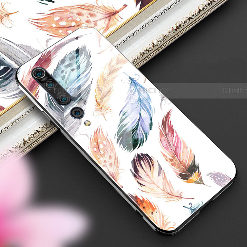 Custodia Silicone Gel Laterale Fantasia Modello Specchio Cover S03 per Xiaomi Mi 10 Pro