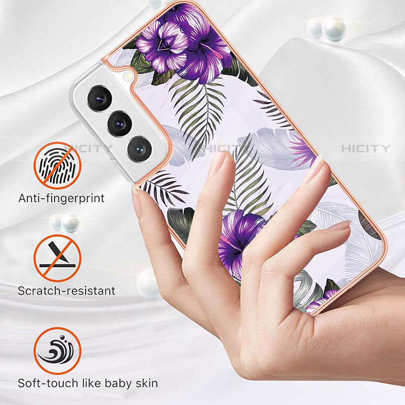 Custodia Silicone Gel Morbida Fantasia Modello Cover A01 per Samsung Galaxy S21 Plus 5G