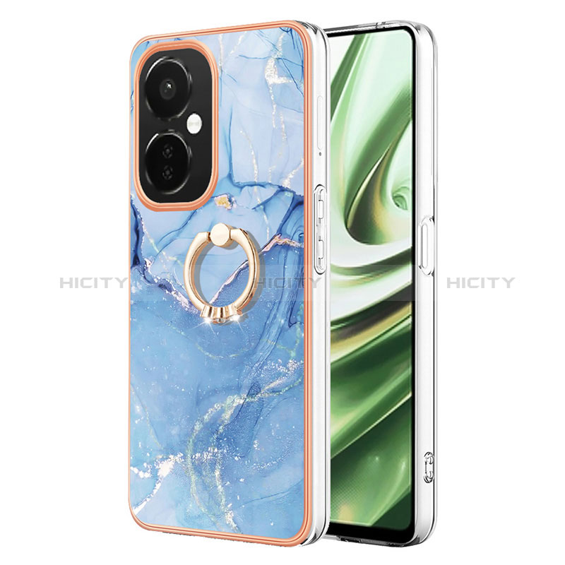 Custodia Silicone Gel Morbida Fantasia Modello Cover con Anello Supporto Y01B per OnePlus Nord CE 3 Lite 5G