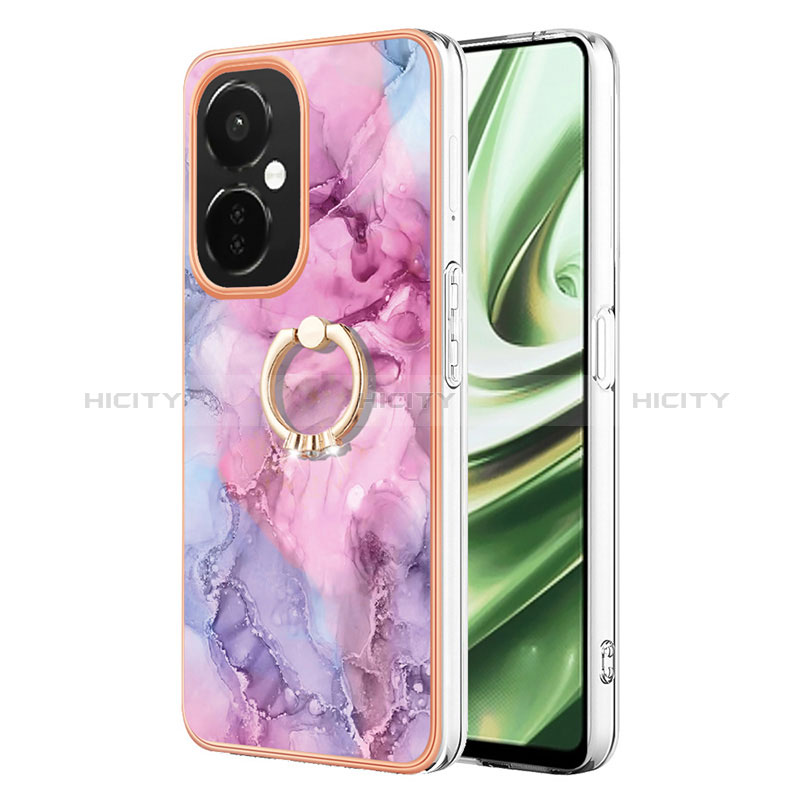 Custodia Silicone Gel Morbida Fantasia Modello Cover con Anello Supporto Y01B per OnePlus Nord CE 3 Lite 5G