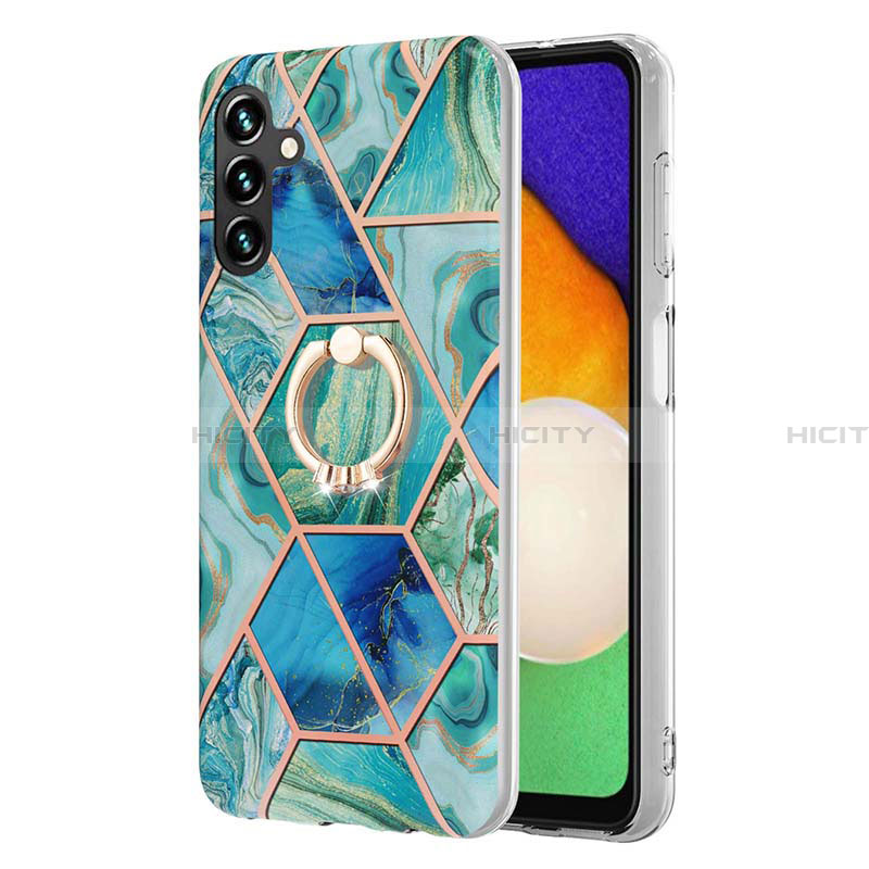 Custodia Silicone Gel Morbida Fantasia Modello Cover con Anello Supporto Y01B per Samsung Galaxy A13 5G