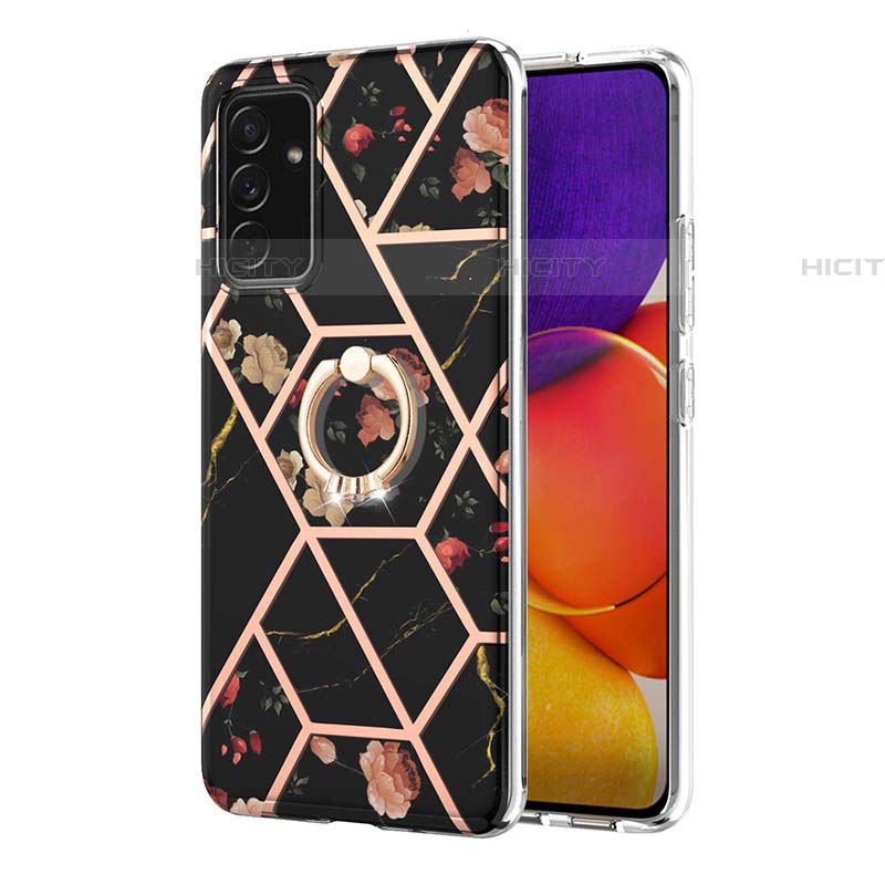 Custodia Silicone Gel Morbida Fantasia Modello Cover con Anello Supporto Y02B per Samsung Galaxy A05s