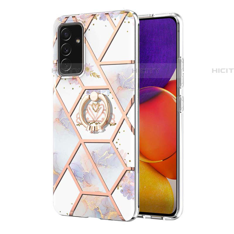 Custodia Silicone Gel Morbida Fantasia Modello Cover con Anello Supporto Y02B per Samsung Galaxy A05s