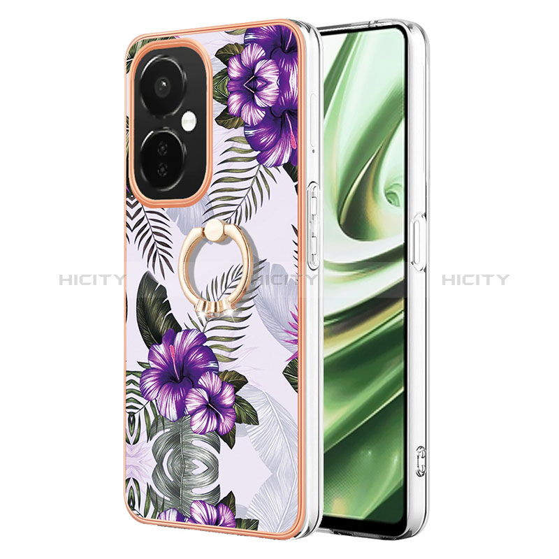 Custodia Silicone Gel Morbida Fantasia Modello Cover con Anello Supporto Y03B per OnePlus Nord CE 3 Lite 5G