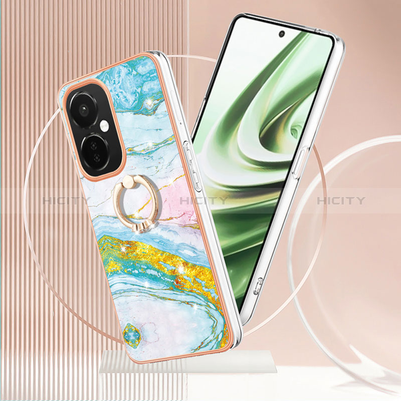 Custodia Silicone Gel Morbida Fantasia Modello Cover con Anello Supporto Y05B per OnePlus Nord CE 3 Lite 5G