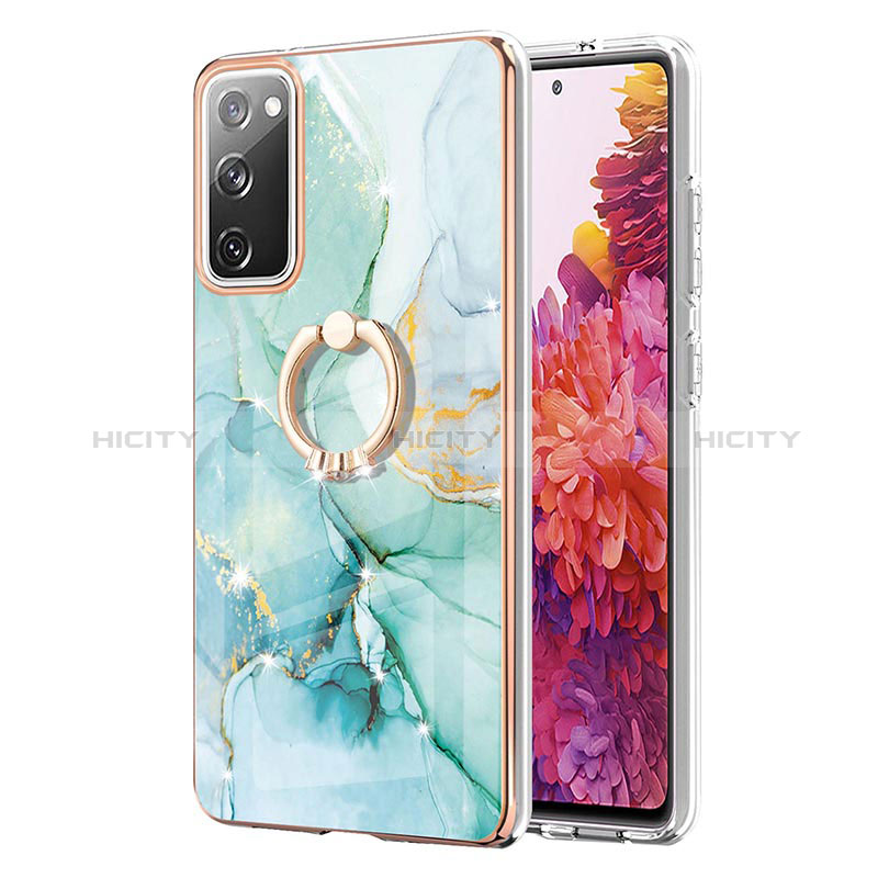 Custodia Silicone Gel Morbida Fantasia Modello Cover con Anello Supporto Y05B per Samsung Galaxy S20 FE 5G