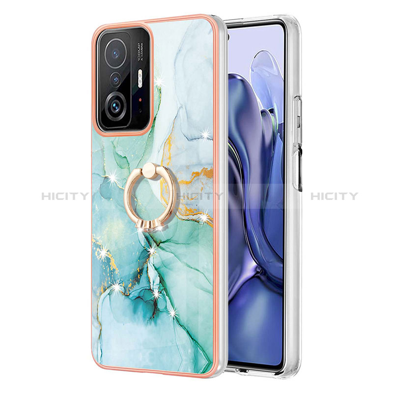 Custodia Silicone Gel Morbida Fantasia Modello Cover con Anello Supporto Y05B per Xiaomi Mi 11T 5G