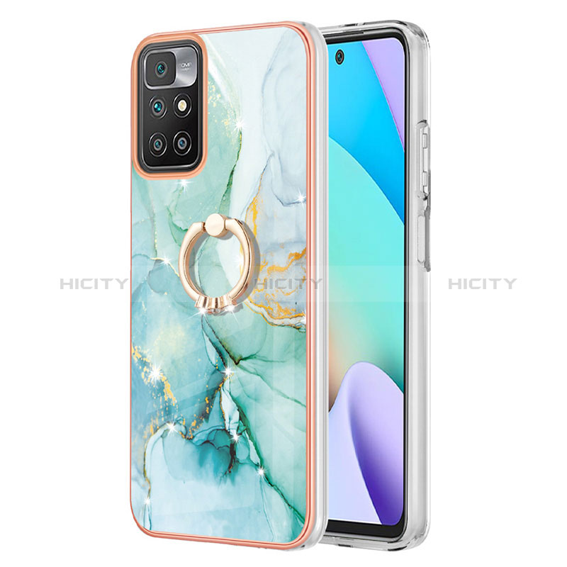 Custodia Silicone Gel Morbida Fantasia Modello Cover con Anello Supporto Y05B per Xiaomi Redmi Note 11 4G (2021)