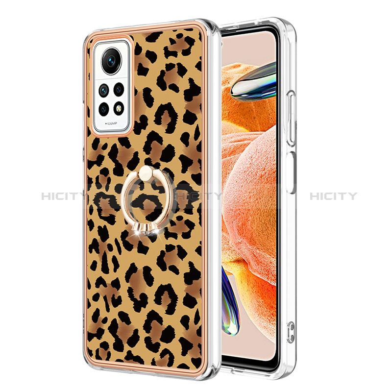 Custodia Silicone Gel Morbida Fantasia Modello Cover con Anello Supporto YB1 per Xiaomi Redmi Note 11 Pro 4G