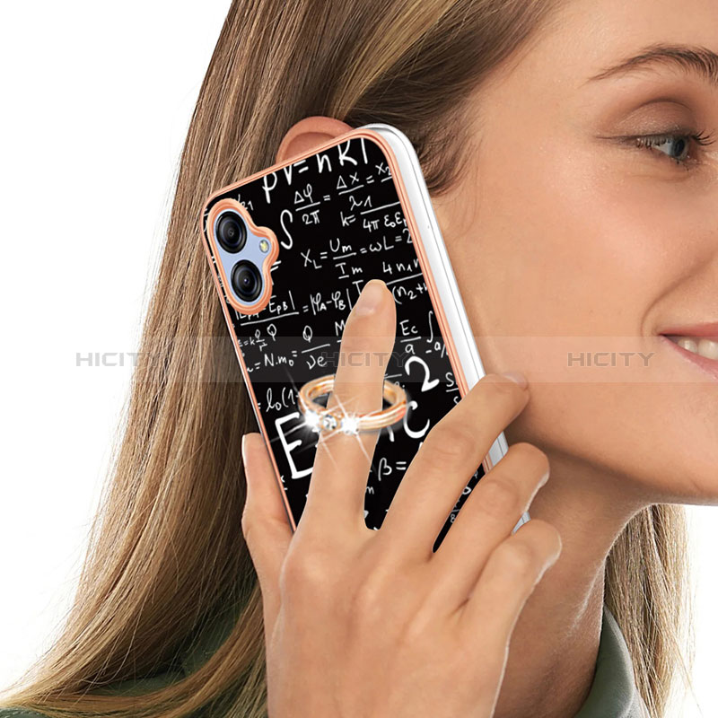 Custodia Silicone Gel Morbida Fantasia Modello Cover con Anello Supporto YB2 per Samsung Galaxy A04 4G