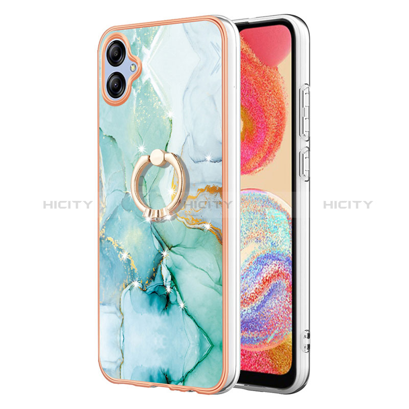 Custodia Silicone Gel Morbida Fantasia Modello Cover con Anello Supporto YB5 per Samsung Galaxy F04