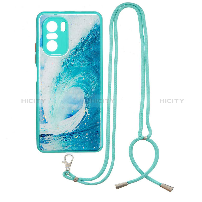 Custodia Silicone Gel Morbida Fantasia Modello Cover con Cinghia Cordino Mano Y01X per Xiaomi Mi 11i 5G