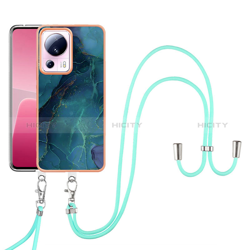 Custodia Silicone Gel Morbida Fantasia Modello Cover con Cinghia Cordino Mano YB7 per Xiaomi Mi 12 Lite NE 5G