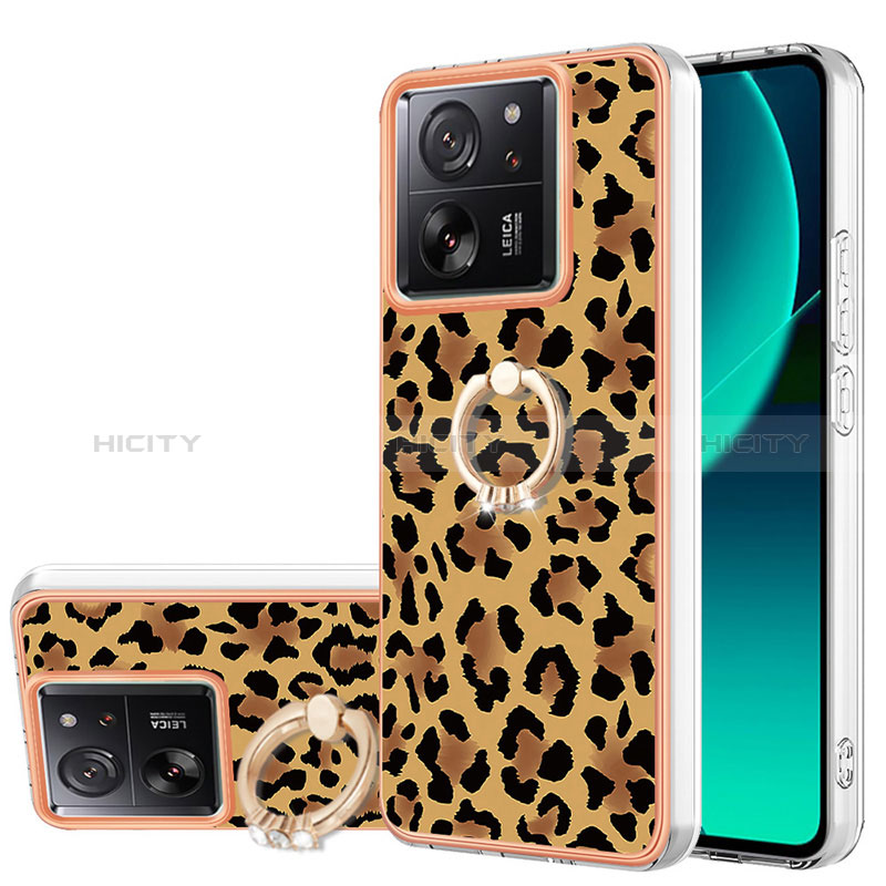 Custodia Silicone Gel Morbida Fantasia Modello Cover con Cinghia Cordino Mano YB8 per Xiaomi Mi 13T Pro 5G