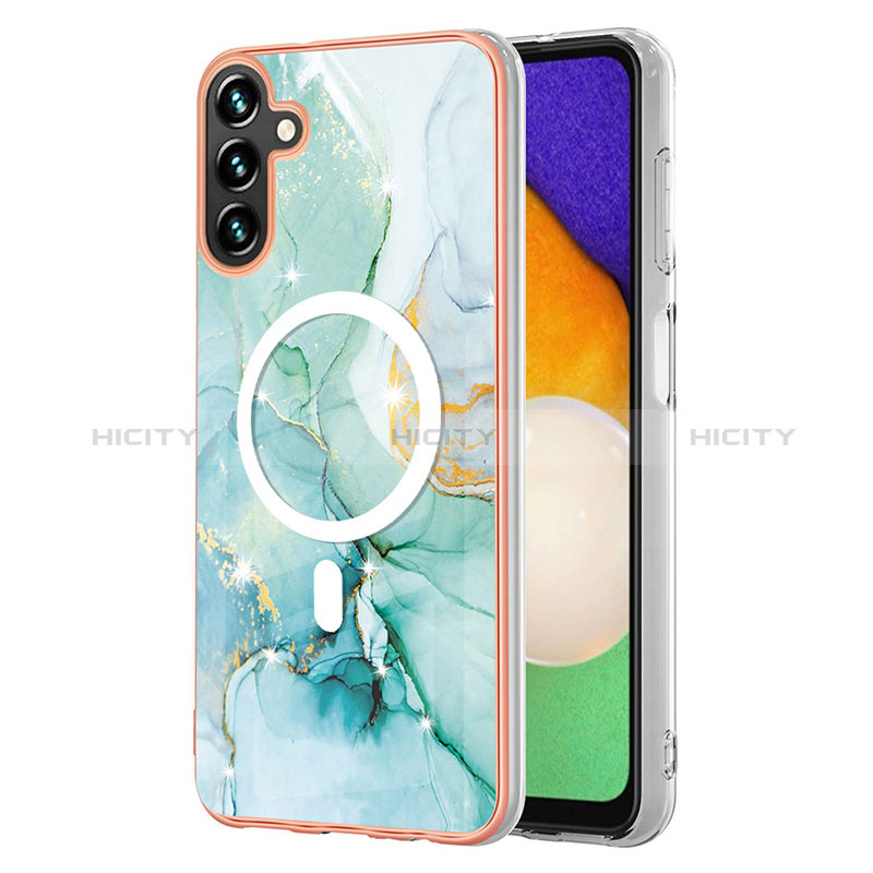 Custodia Silicone Gel Morbida Fantasia Modello Cover con Mag-Safe Magnetic per Samsung Galaxy Quantum4 5G