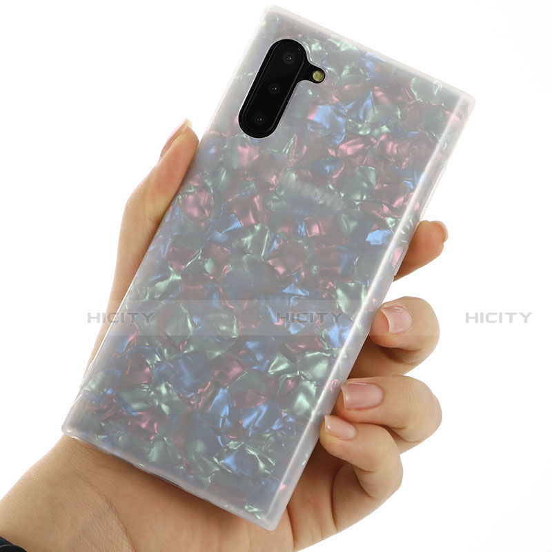 Custodia Silicone Gel Morbida Fantasia Modello Cover D01 per Samsung Galaxy Note 10