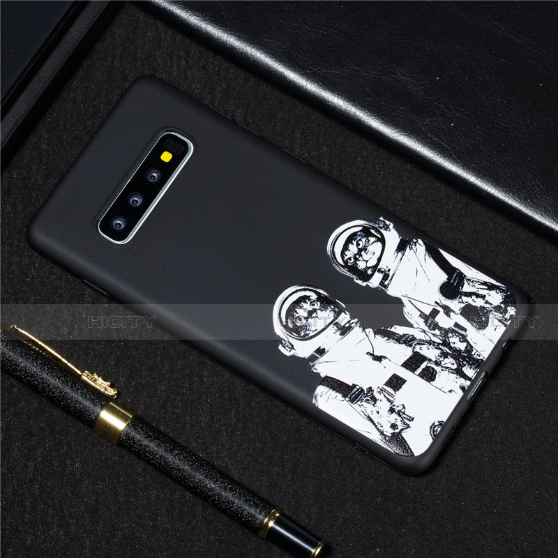 Custodia Silicone Gel Morbida Fantasia Modello Cover per Samsung Galaxy S10 Plus