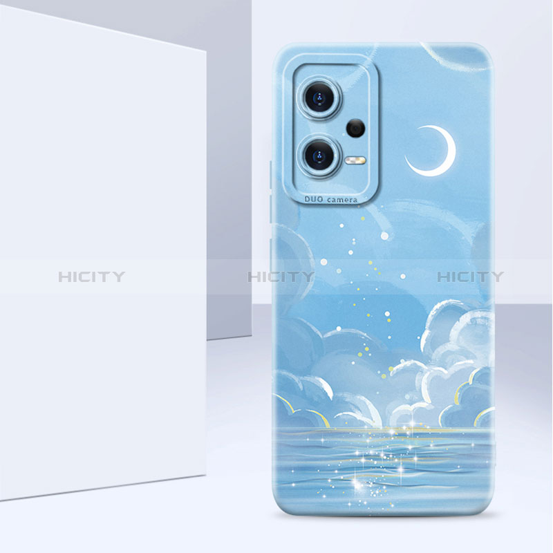 Custodia Silicone Gel Morbida Fantasia Modello Cover per Xiaomi Redmi Note 12 Pro 5G