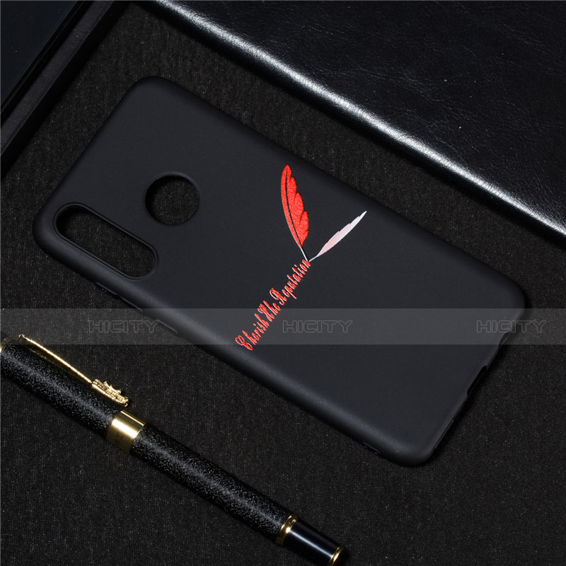 Custodia Silicone Gel Morbida Fantasia Modello Cover S01 per Huawei Nova 4e