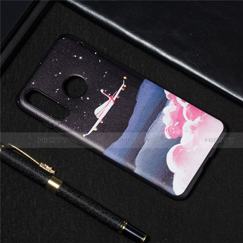 Custodia Silicone Gel Morbida Fantasia Modello Cover S01 per Huawei P30 Lite