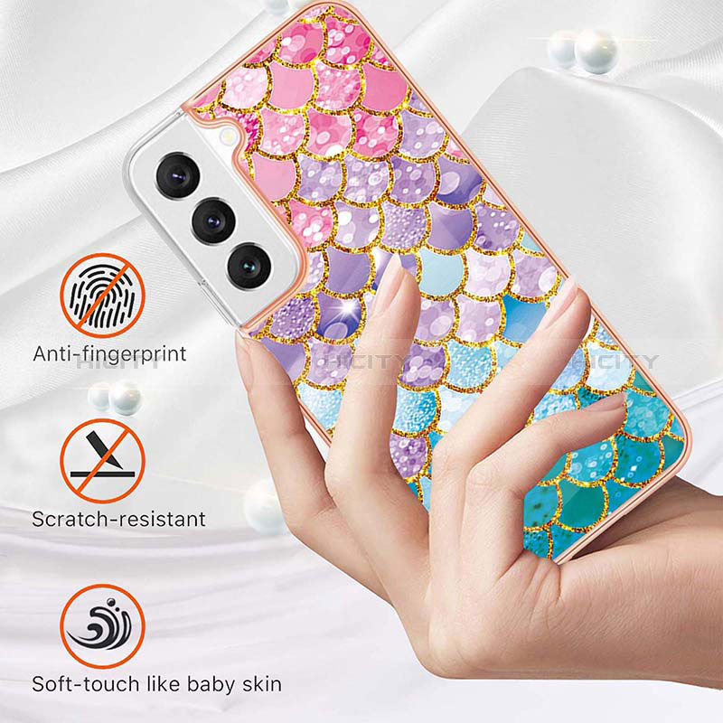 Custodia Silicone Gel Morbida Fantasia Modello Cover S01 per Samsung Galaxy S24 5G