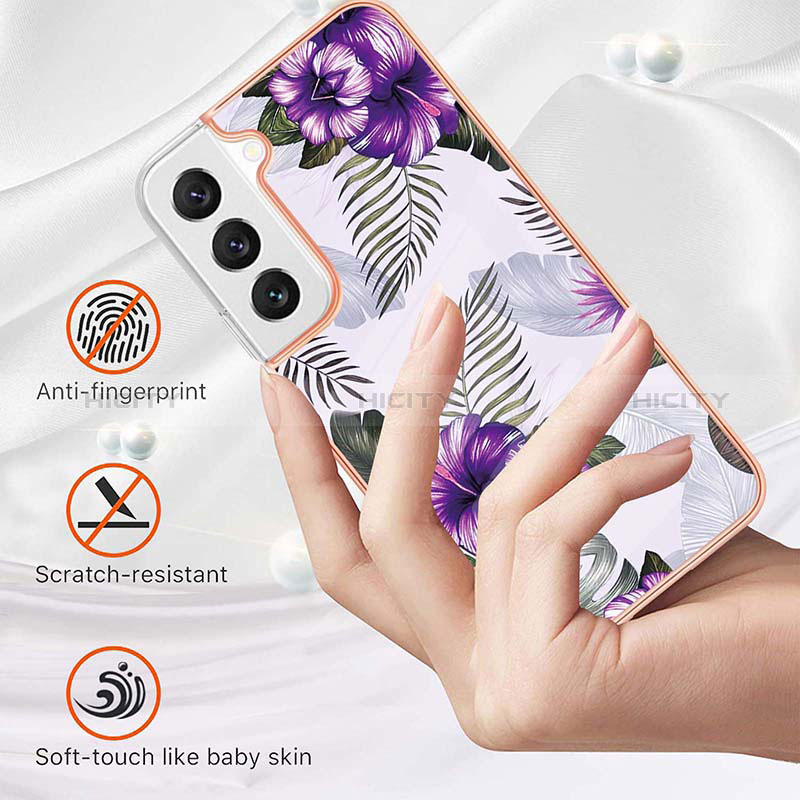 Custodia Silicone Gel Morbida Fantasia Modello Cover S01 per Samsung Galaxy S24 Plus 5G