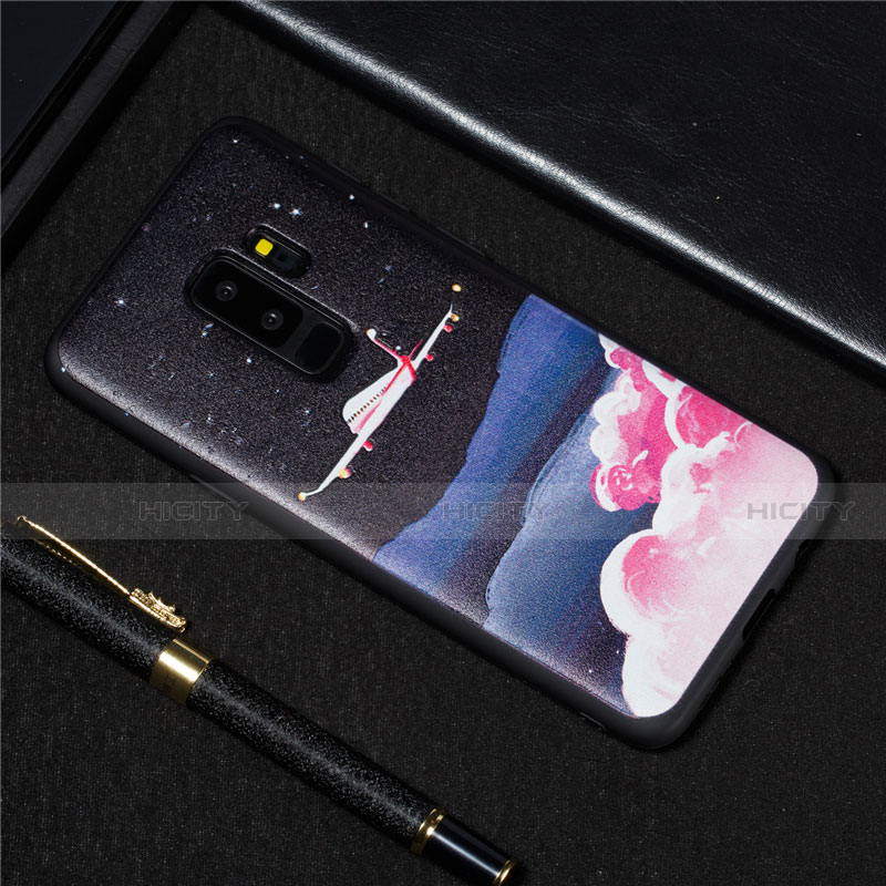 Custodia Silicone Gel Morbida Fantasia Modello Cover S01 per Samsung Galaxy S9 Plus