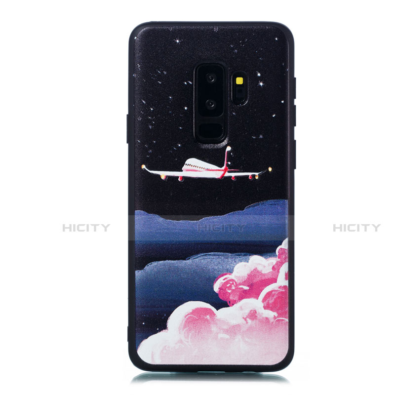 Custodia Silicone Gel Morbida Fantasia Modello Cover S01 per Samsung Galaxy S9 Plus Multicolore