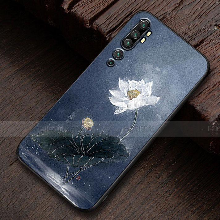 Custodia Silicone Gel Morbida Fantasia Modello Cover S01 per Xiaomi Mi Note 10