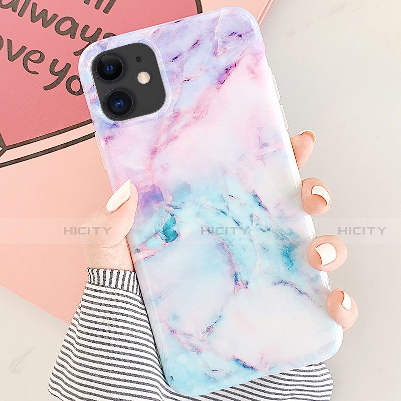 Custodia Silicone Gel Morbida Fantasia Modello Cover S04 per Apple iPhone 11