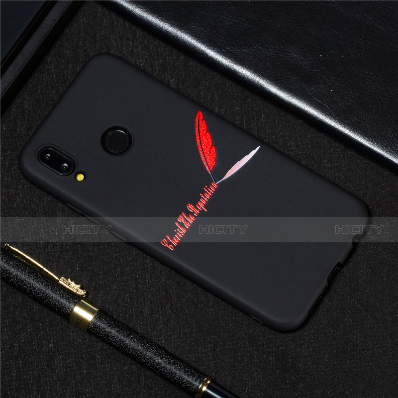 Custodia Silicone Gel Morbida Fantasia Modello Cover S06 per Huawei P20 Lite