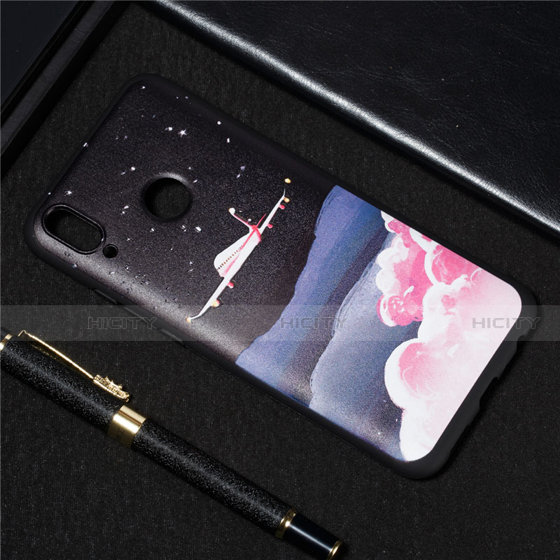 Custodia Silicone Gel Morbida Fantasia Modello Cover S06 per Huawei Y9 (2019)