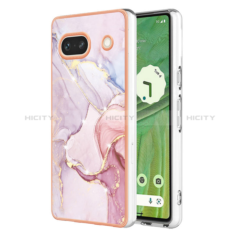 Custodia Silicone Gel Morbida Fantasia Modello Cover Y01B per Google Pixel 7a 5G