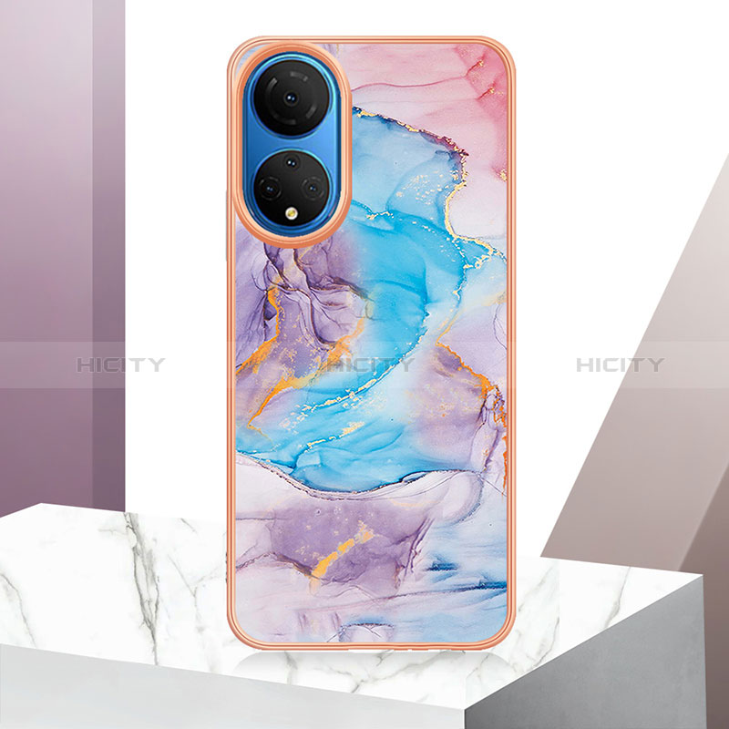 Custodia Silicone Gel Morbida Fantasia Modello Cover Y01B per Huawei Honor X7