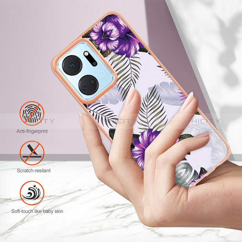 Custodia Silicone Gel Morbida Fantasia Modello Cover Y01B per Huawei Honor X7a