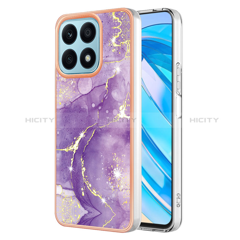 Custodia Silicone Gel Morbida Fantasia Modello Cover Y01B per Huawei Honor X8a 4G